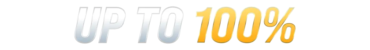 up to  100%    