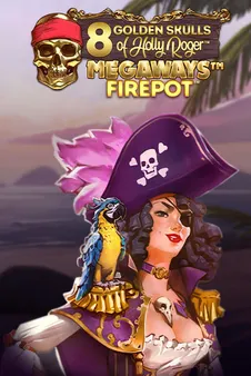 8 Golden Skulls of Holly Roger MEGAWAYS